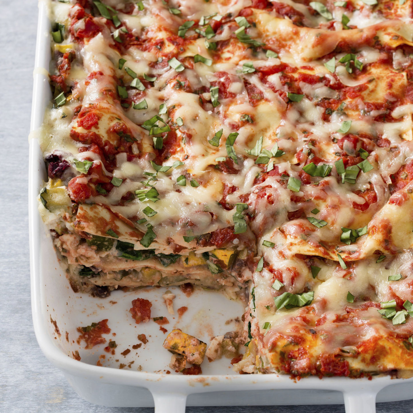 Food Column ATK Vegetable Lasagna